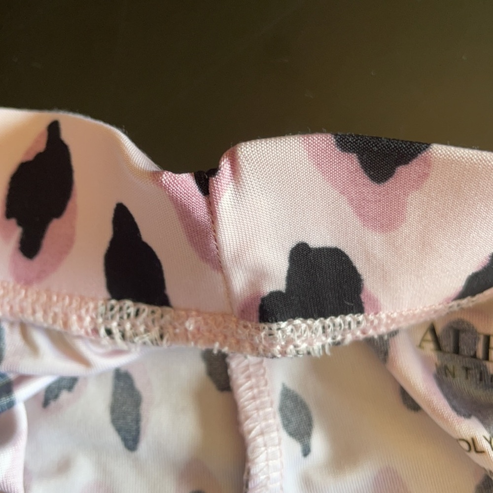 Alfani pink/black leopard print pajama set size s - Picture 14 of 14